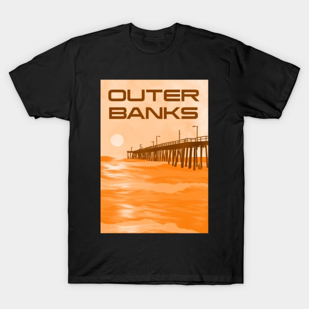 Outer banks T-Shirt by Courtneychurmsdesigns